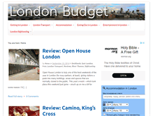 Tablet Screenshot of london-budget.com